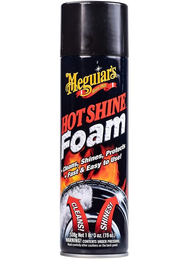 Meguiar's - Meguiar'S Hot Shine Car Tire Foam, 19 Oz - Image 1