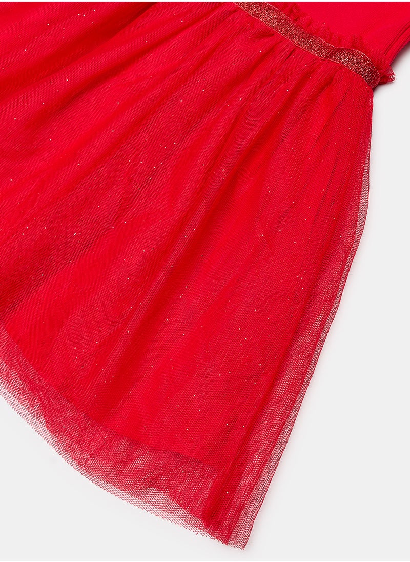 Okaidi - Red Dresses for Girls - Image 1