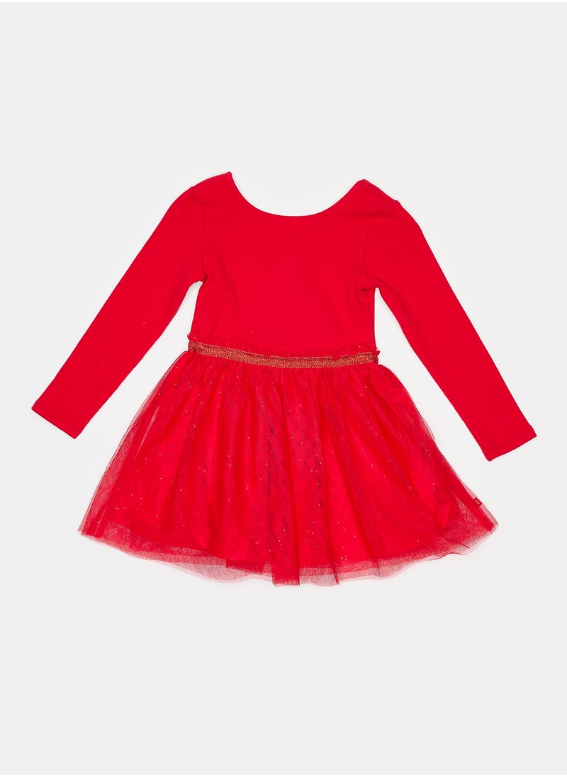 Okaidi - Red Dresses for Girls - Image 1