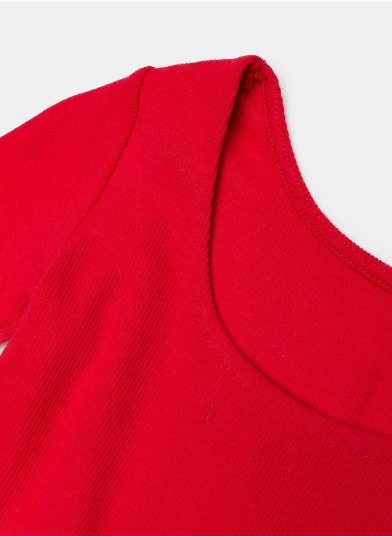 Okaidi - Red Dresses for Girls - Image 1