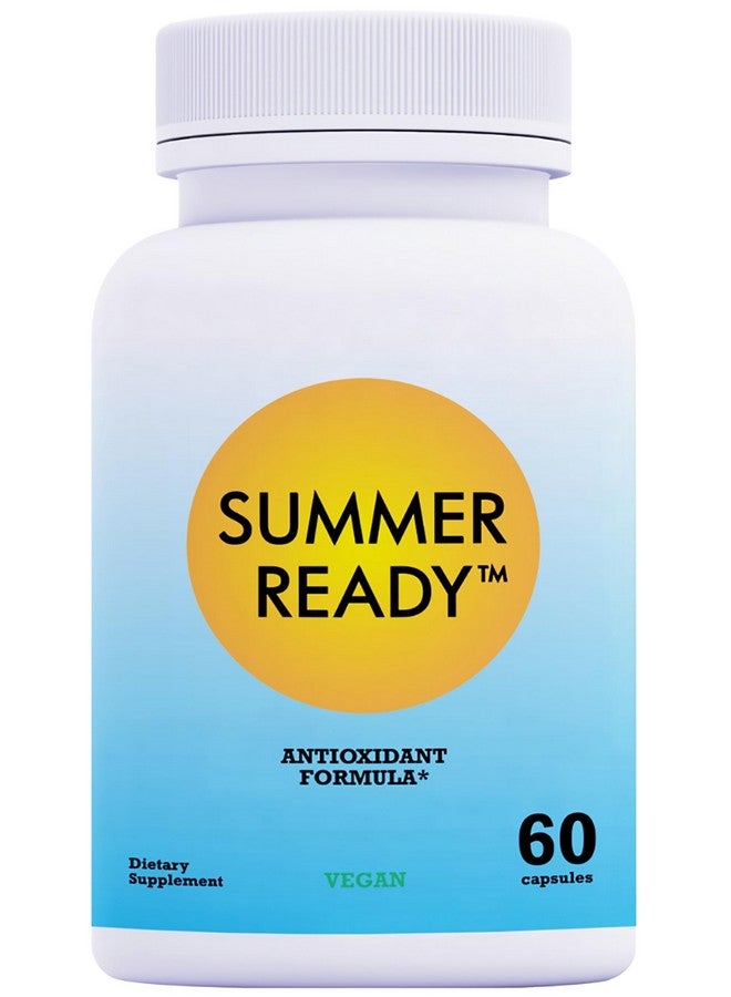 Summer Ready كبسولات مكملات العناية بالبشرة جاهزة للصيف - نيكوتيناميد/نياسيناميد/نياسين 500 ملغ (فيتامين ب3) و بوليبوديوم لوكوتوموس (مستخلص السرخس) 480 ملغ، تركيبة غنية بمضادات الأكسدة - Image 1