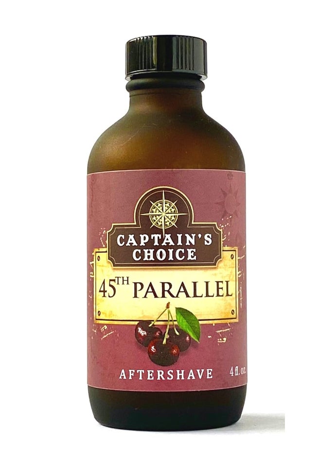 Captains Choice 45th Parallel CherryAlmond Scent Aftershave 4 fl oz