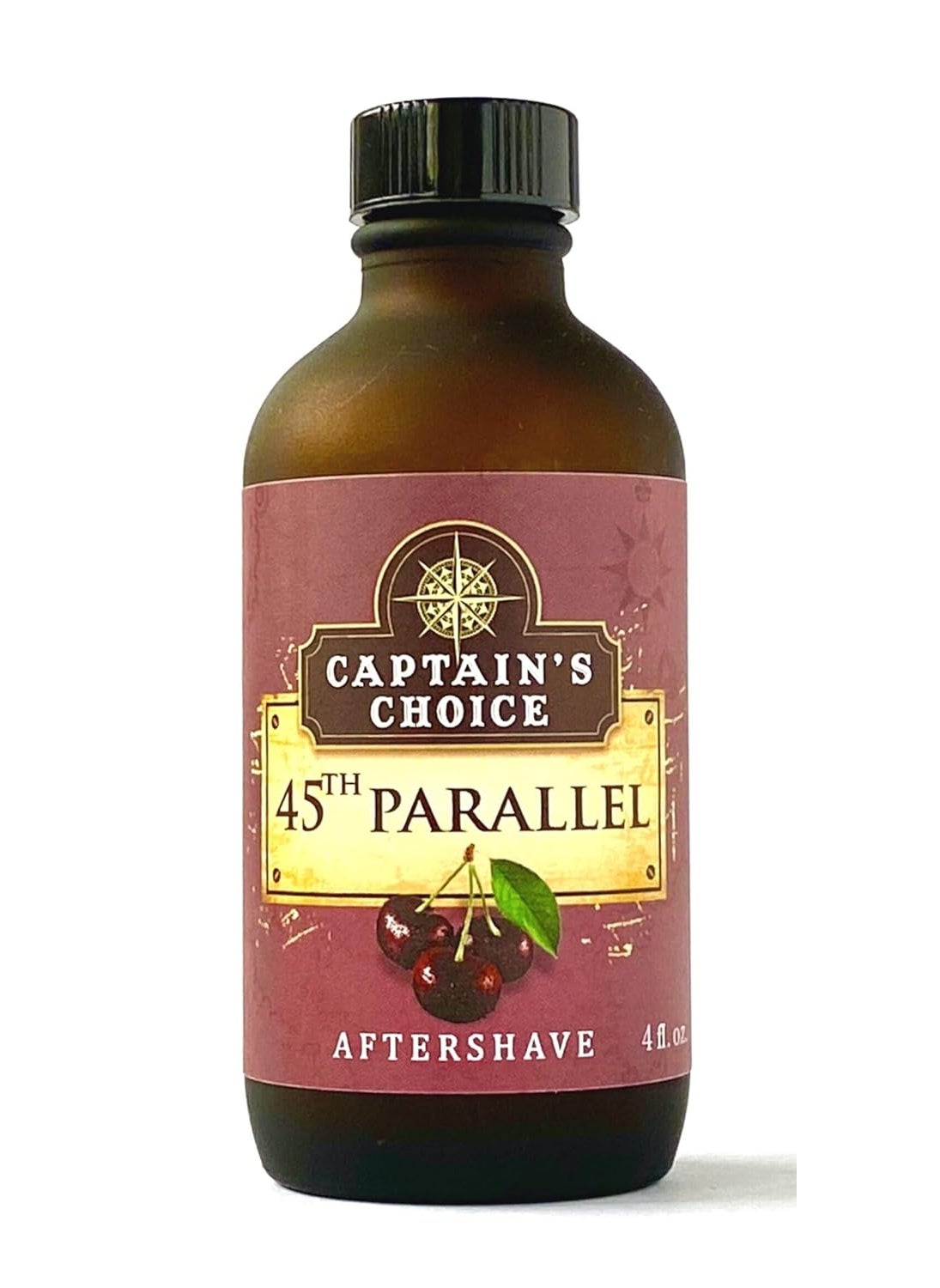 Captain's Choice - Captains Choice 45th Parallel CherryAlmond Scent Aftershave 4 fl oz - Image 1