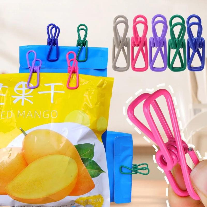 Windproof Clothespins 5.5x3x2Cm Strong Grip - Vibrant Colors Laundry Clips for Household Organization - Image 3