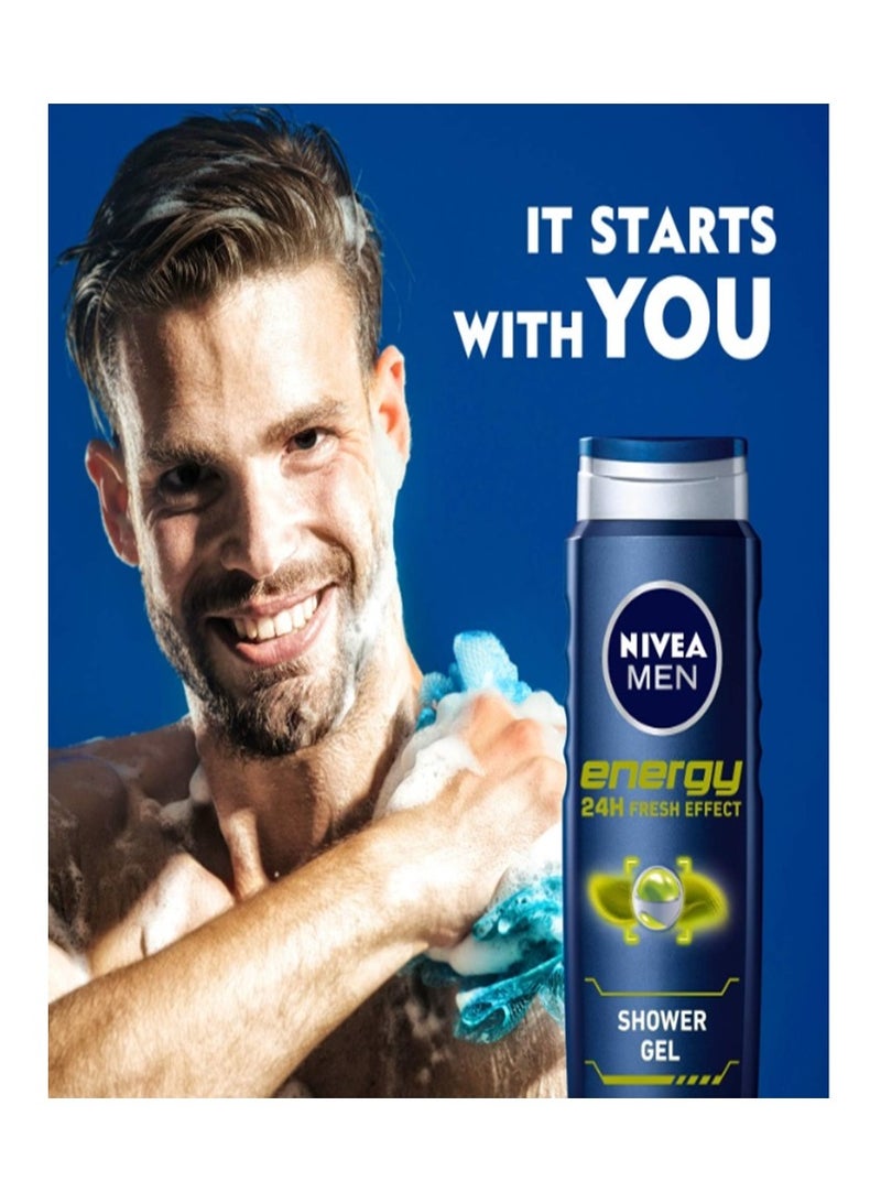 Nivea Energy Shower Gel 500ml - Image 2