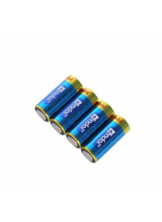 Kendal EX-ENERGY Ultra Power Alkaline 1.5v MN9100 LR1 N size batteries 4 count - Image 1