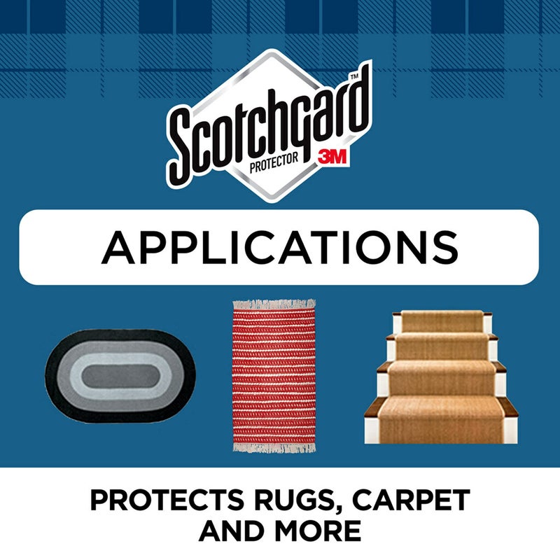 Scotchgard Scotchgard Rug & Carpet Protector, Carpet & Rug Protector Blocks Stains During Fall and Winter Holidays, Fabric Protector Makes Cleanup of Stains from Food Spills Easier, 17 oz, 4406-17 PF  - Image 3