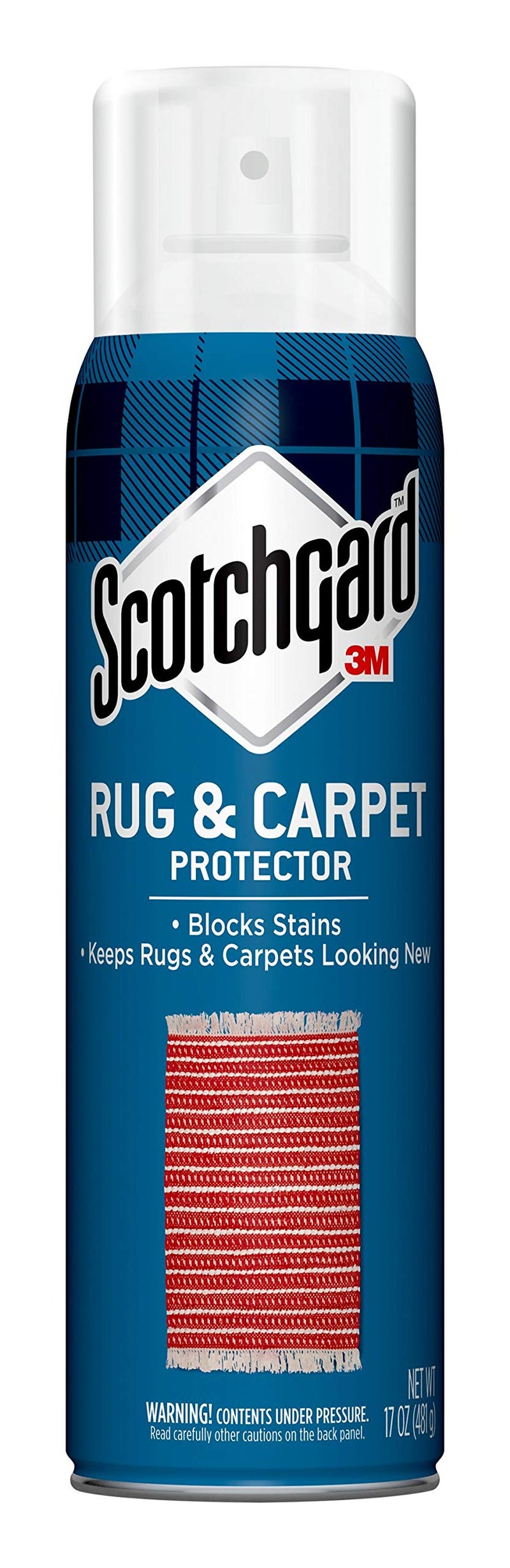 Scotchgard Scotchgard Rug & Carpet Protector, Carpet & Rug Protector Blocks Stains During Fall and Winter Holidays, Fabric Protector Makes Cleanup of Stains from Food Spills Easier, 17 oz, 4406-17 PF  - Image 1