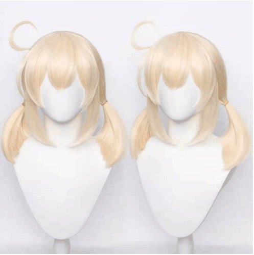Klee Cosplay Backpack Loli Anime Outfit Corey wig 