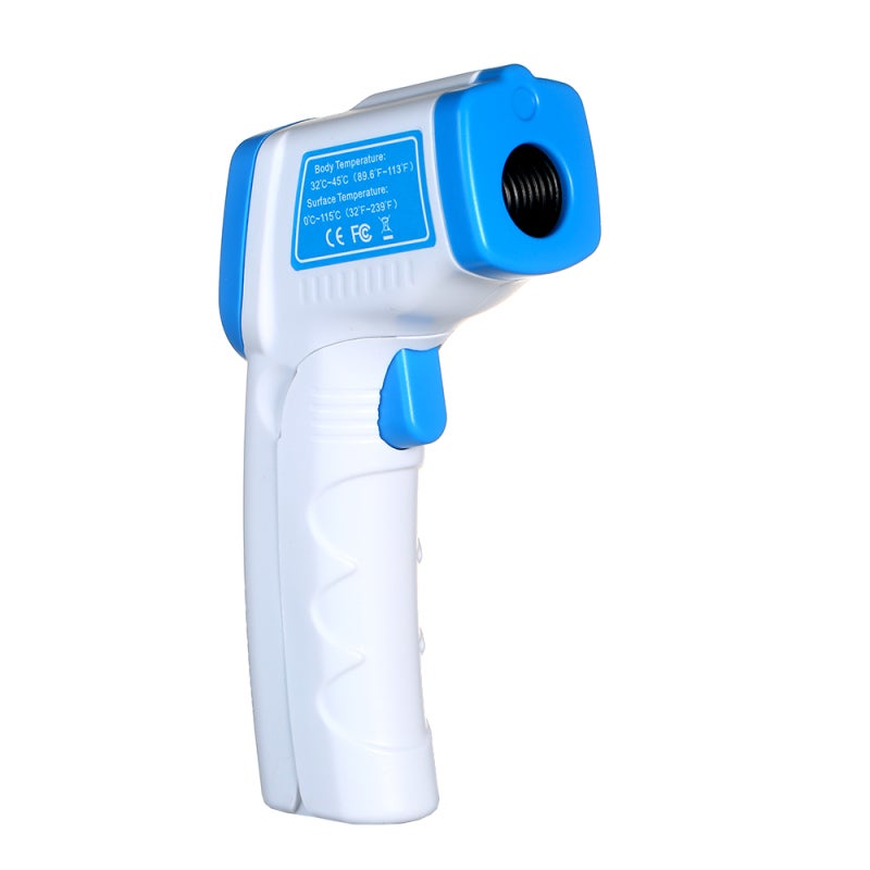 Non-contact Infrared Thermometer: White & Blue, Dual Mode Measurement, LCD Backlight Display - ℃/℉ Conversion, Digital Thermometer for Adults, Babies & Object Surface Temperature Testing - Image 3