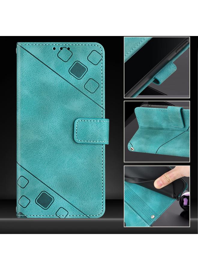 S-TOP Case For OPPO A2 Pro 5G / A3 Pro 5G Skin-feel Embossed Leather Phone Case - Image 5