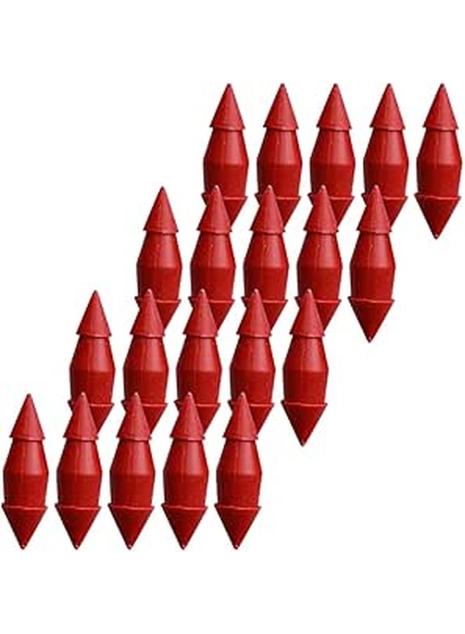 50 Pcs Plastic Drip Irrigation End Caps Tube Plugs for Garden Watering System Repair - Image 1