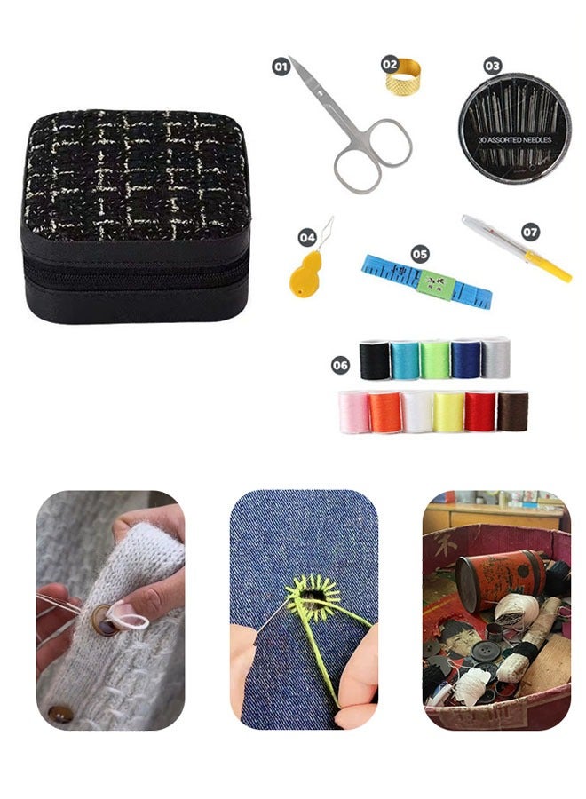 Portable Needle and Thread with Sewing Box - Image 4