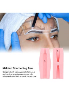 ZJchao Sharpening Tool Duckbill Sharpener For Eyebrow Pencil 4 In 1 Duckbill Shape Eyebrows Pencil Shaper Portable Eyebrow Cosmetic Sharpening Auxiliary Tool Eye Makeup Shaping Tools For  - Image 2