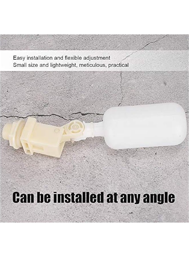 Incubator Water Inlet Valve, Ball Valve Automatic Floating Ball Valve Inlet Water Level Control Switch Fish Hatcher Accessories for Ponds, Livestock Water Trough - Image 3