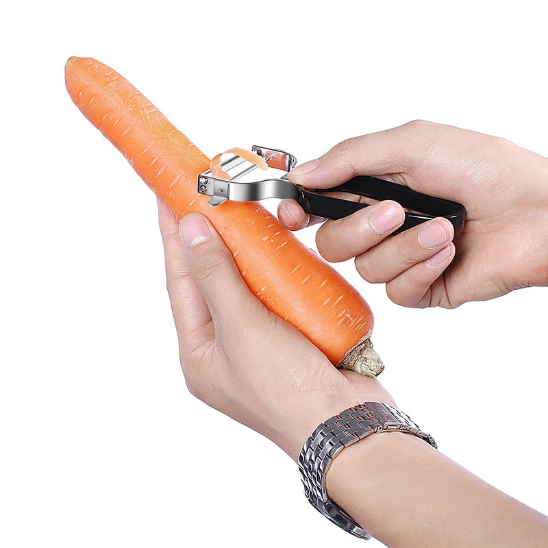 Honsen Ultra Sharp Stainless Steel Vegetable Peeler For Potatoes, All Fruits & Veggies - Image 5