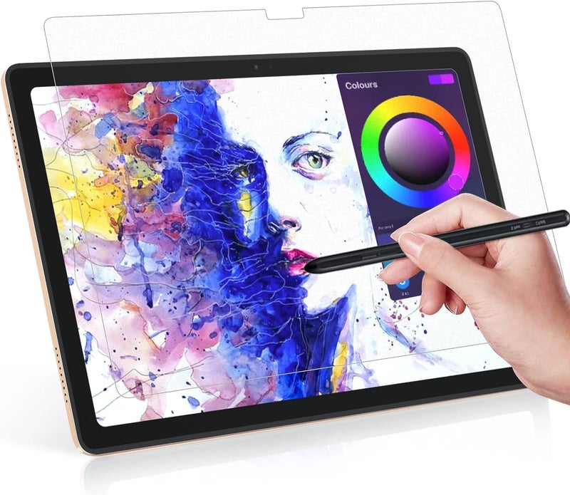 ZOEGAA Samsung Galaxy Tab S9 FE Screen Protector, Paper Screen Protector for Samsung Galaxy Tab S10 Plus/Tab S9 FE Plus 5G/S9 Plus/S7 FE/S8 Plus/S7 Plus 12.4 Inch 2023, Write and Draw Like on Paper - Image 1