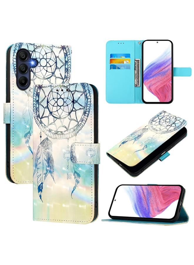 S-TOP Case For Samsung Galaxy A16 5G 3D Painting Horizontal Flip Leather Phone Case - Image 1
