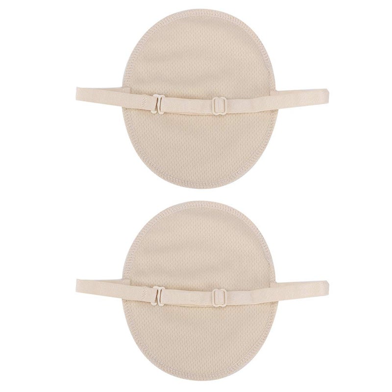 Underarm Sweat Pads for Women Men - 10 Pairs Reusable Washable Cotton Armpit Sweat Guards,High Absorbency Hyperhidrosis Pads,Invisible Under Clothing,All Day Odor Control,Protects from Stains