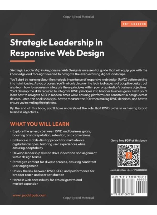 Strategic Leadership in Responsive Web Design: A tech leader's guide to achieving business excellence by adopting responsive web design - Image 2