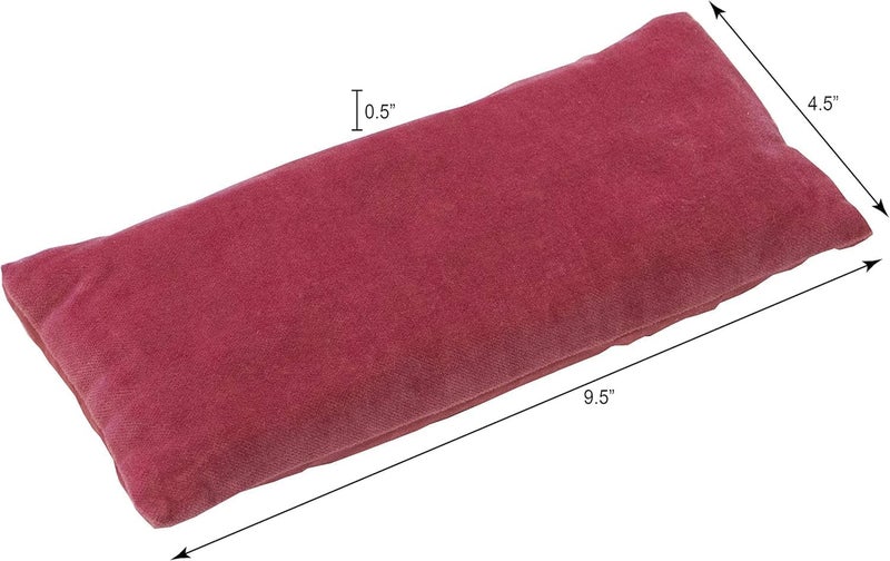 DreamTime Eye Pillow with Rose, Natural Herbal Mask for Relaxation, Create A Spa Experience at Home - Image 3