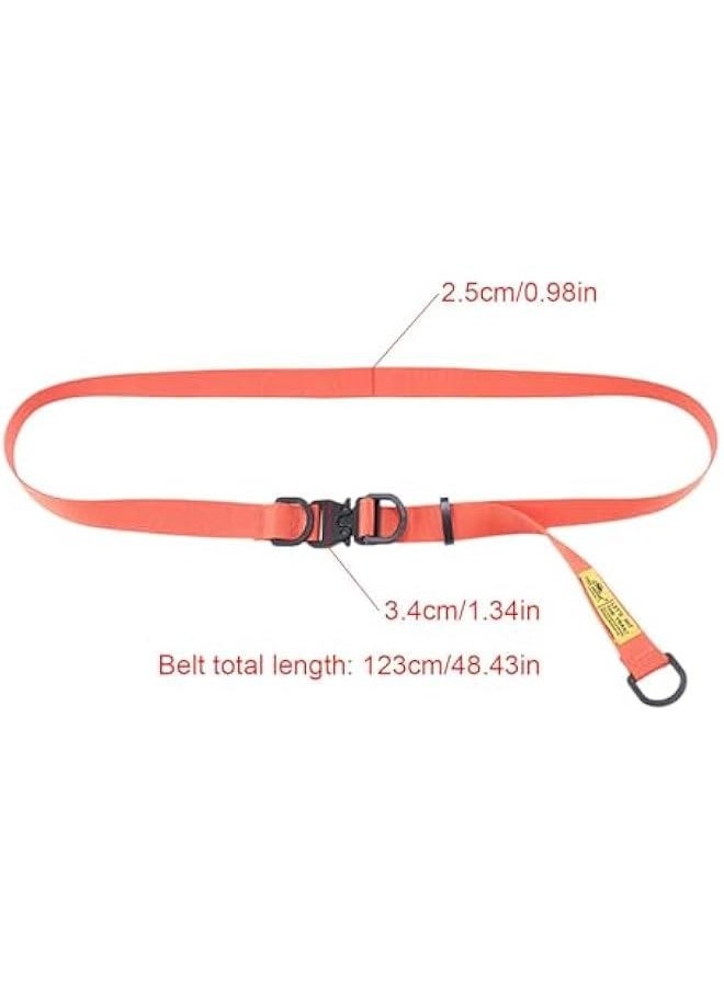 Generic Heavy Duty Work Belt, Automatic Ratchet Belts, Outdoor Web Belt | Adjustable Outdoor Web Belt for Hiking, Climbing, and  - Image 2