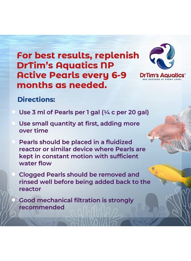 دي آر تيم أكواتيكز لآلئ DrTim's Aquatics NP-Active (150 جالونًا) 450 مل - Image 4