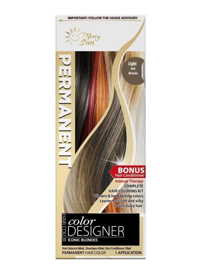 ميلاد سعيد صبغة شعر دائمة من ميري صن -اشقر رمادي فاتح