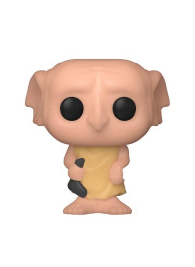 Funko فنكو بيتي بوب! هاري بوتر - هاري في رداء مع وشاح، مجموعة 4 - هاري بوتر، دراكو مالفوي، دوبّي وشخصية مفاجأة صغيرة غامضة - 0.9 بوصة (2.2 سم) - مجموعة هاري بوتر القابلة للجمع - فكرة هدية - زينة كعكة - Image 3