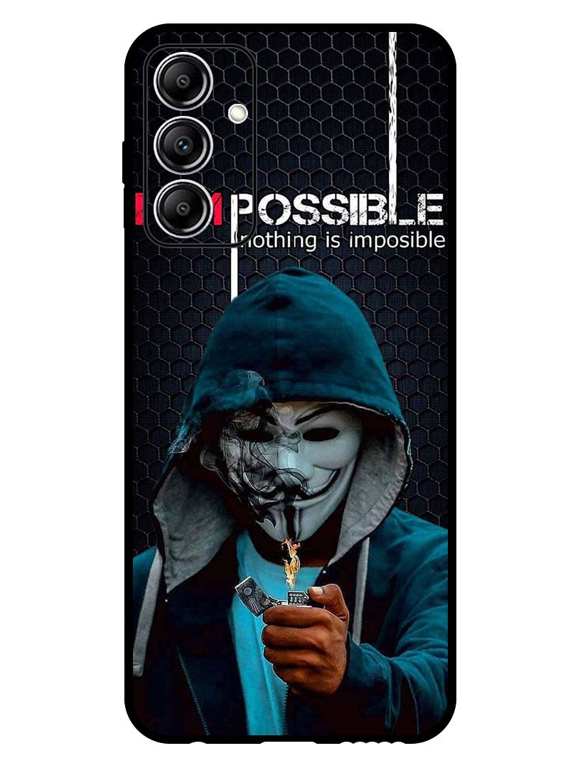 Theodor Protective Case Anti Scratch Shock Proof Bumper Cover For Samsung Galaxy A35 Nothing Is Impossible - Image 1