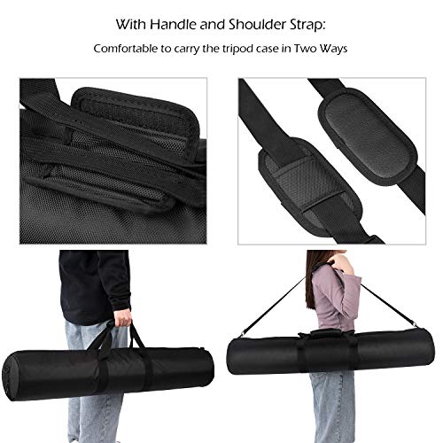 Meking 100cm/39inches Padded Carrying Bag Heavy Duty Photography Tripod Carrying Case with Strap for Light Stands, Boom Stand, Tripod, Monopod, Umbrella and Other Photographic Photo Studio Accessories - Image 4