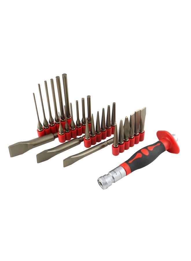 LICOTA 27 - Pieces Interchangeable Puch & Chisel Set Aph-10007  - Image 3