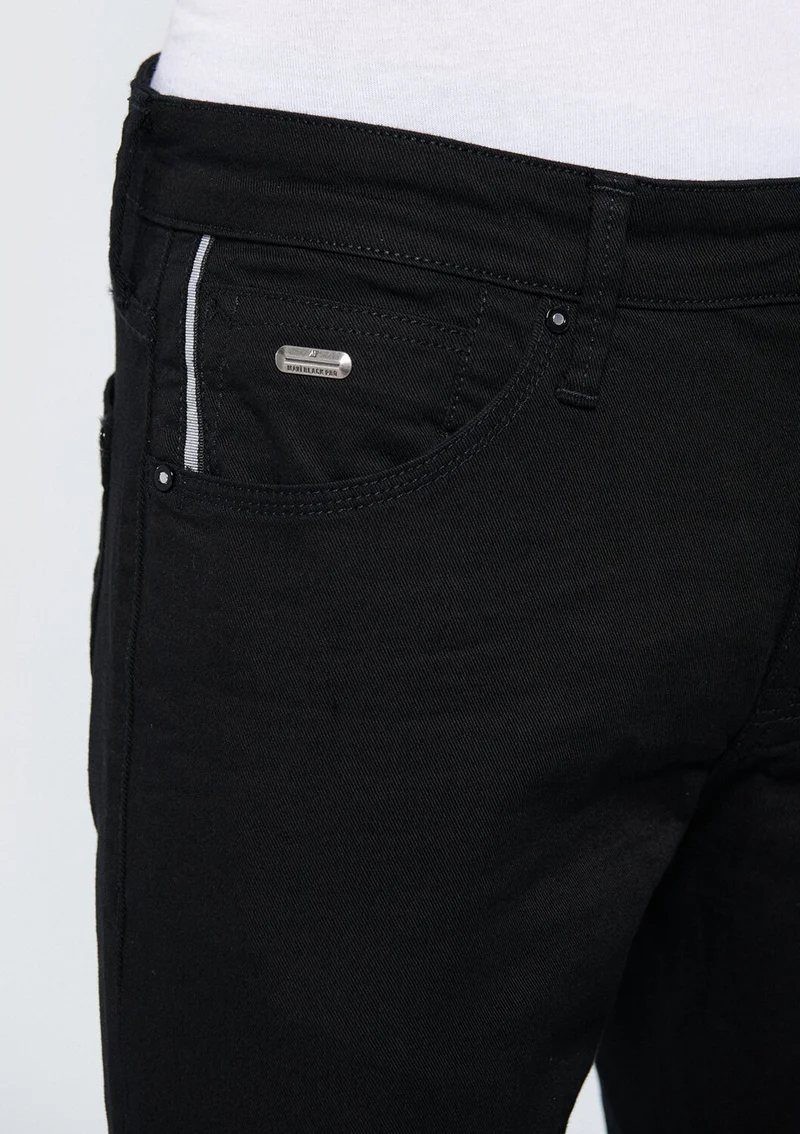 مافي Blue Men's ZİFTT Series Jake Black Jean Trousers 0042232200