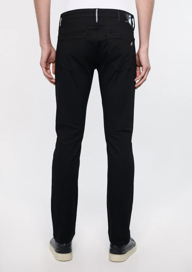 مافي Blue Men's ZİFTT Series Jake Black Jean Trousers 0042232200