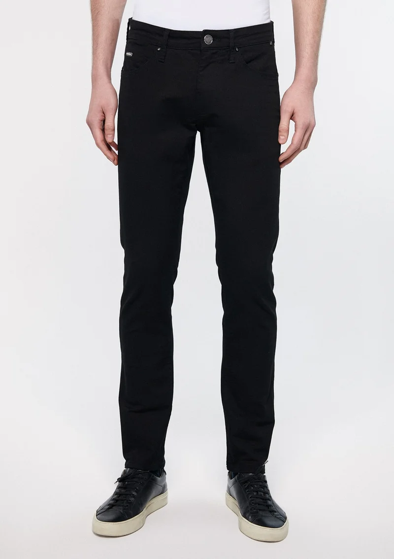 مافي Blue Men's ZİFTT Series Jake Black Jean Trousers 0042232200