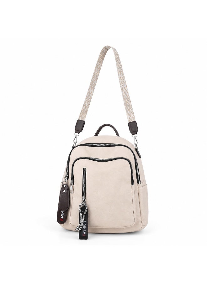 Women’s Convertible Shoulder Bag and Backpack with Multiple Zipper Pockets – Practical Everyday Bag for Work, College, Shopping and Travel - Image 3