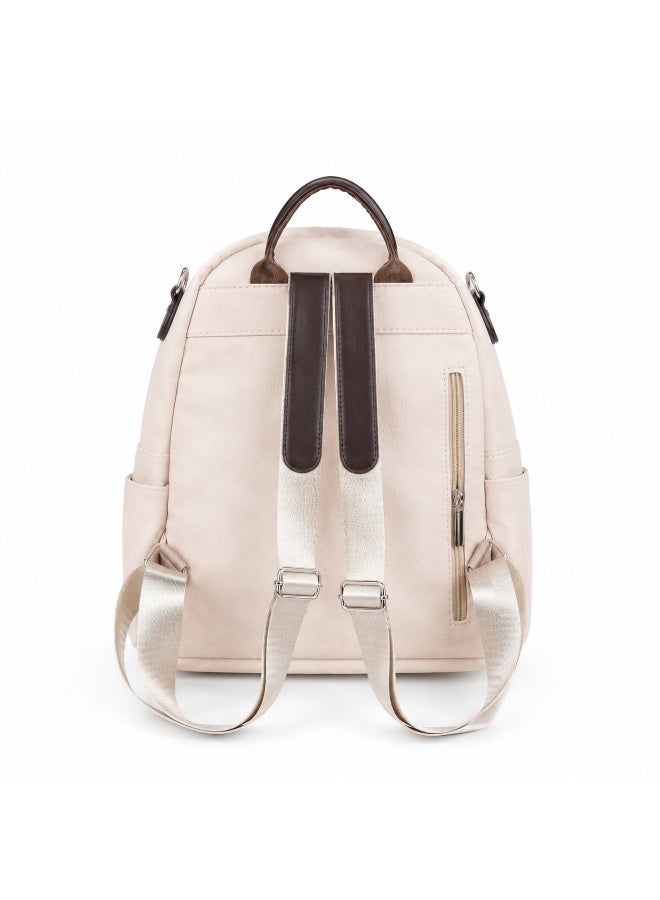 Women’s Convertible Shoulder Bag and Backpack with Multiple Zipper Pockets – Practical Everyday Bag for Work, College, Shopping and Travel - Image 4