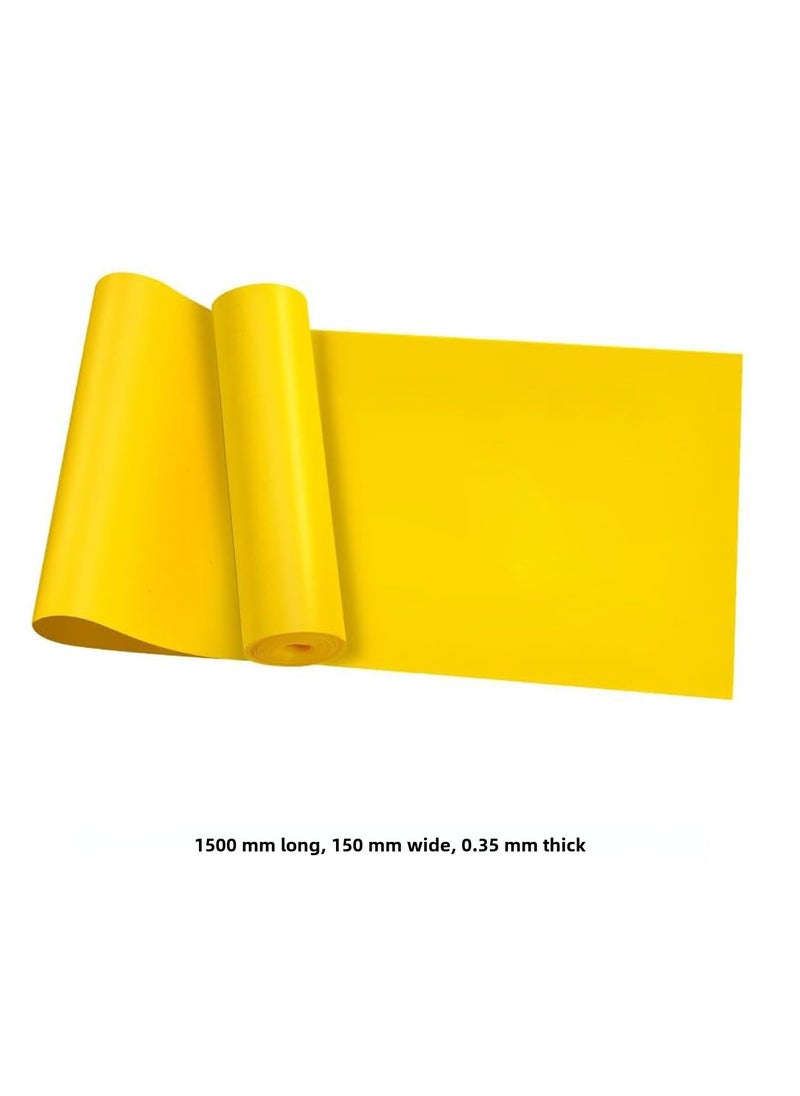 Generic Yoga Resistance Bands for Stretching and Fitness Training Yellow [1500*150*0.35mm]] 