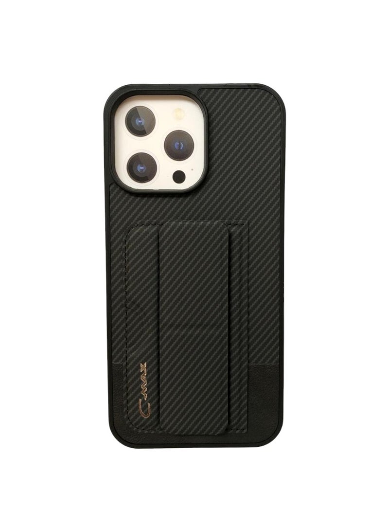 iPhone 15 Pro Case with Kickstand & Card Holder