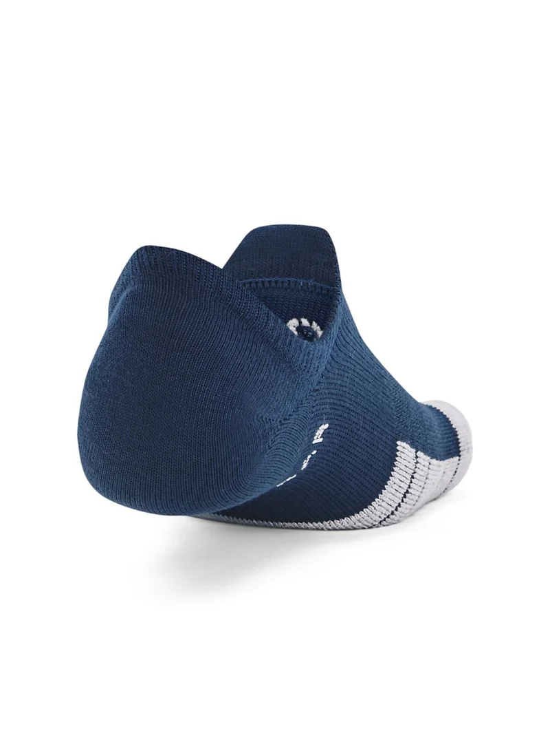 UNDER ARMOUR 3 Pack Heatgear Lite Ultra Low Socks