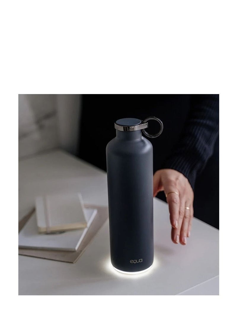 EQUA Smart Water Bottle Dark Grey 680ml - Image 3