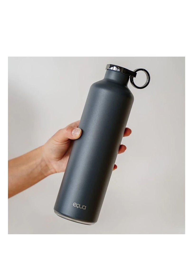 EQUA Smart Water Bottle Dark Grey 680ml - Image 4