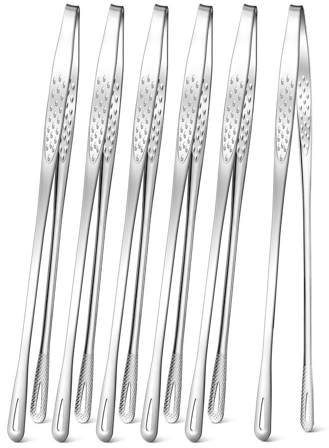 ميكو مجموعة ميكو من 6 قطع، ملاقط شواء كورية يابانية من الفولاذ المقاوم للصدأ، بطول 9.5 بوصة، مثالية للطهي المنزلي والخارجي، مناسبة لشرائح اللحم والسلطات والطعام. - Image 1