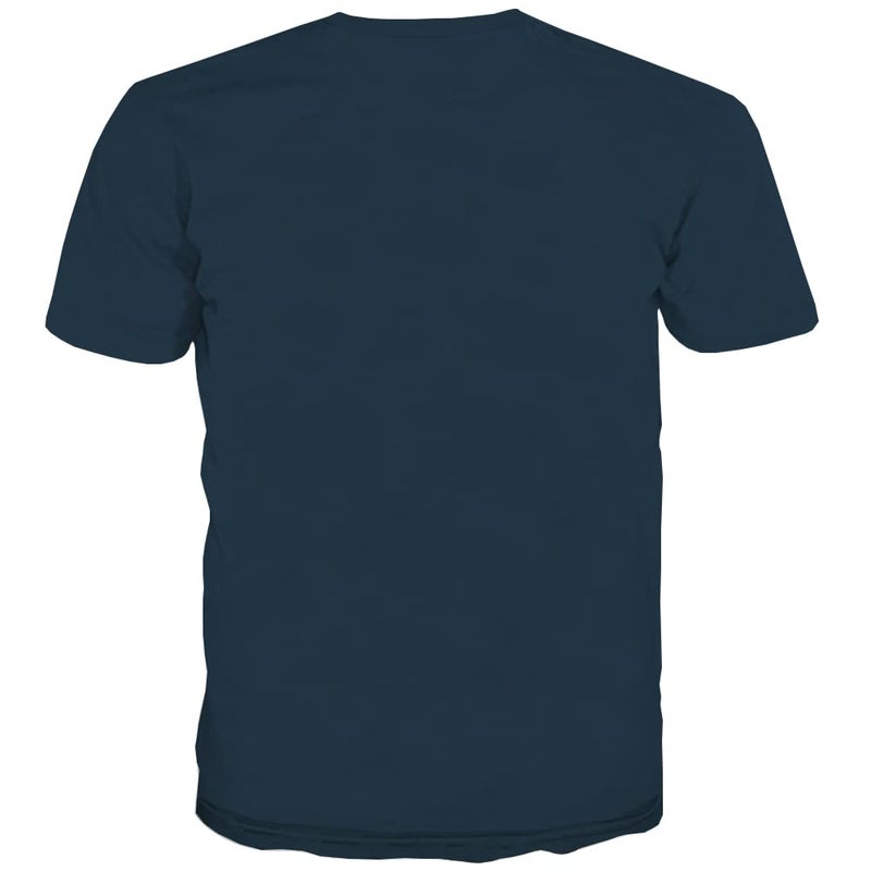 KYKU Pirate T Shirts for Men Funny Print Adult Tshirts Novelty Pirates T-Shirt - Image 3