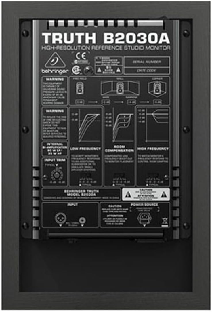 Behringer TRUTH B2030A 2 Way Reference Studio Monitor - Image 2