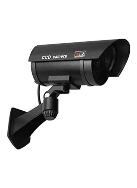 New Fake Dummy Security Camera CCTV Surveillance System w/Red LED Sensor Lights