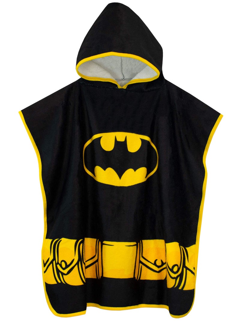 DC Comics Boys' Batman Hooded Towel Poncho - Image 1
