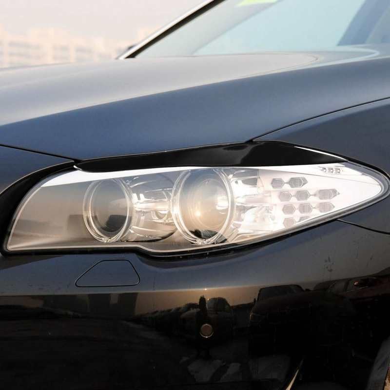 QASULER Headlight Eyebrow Cover for BMW 5 Series F10 - Image 3