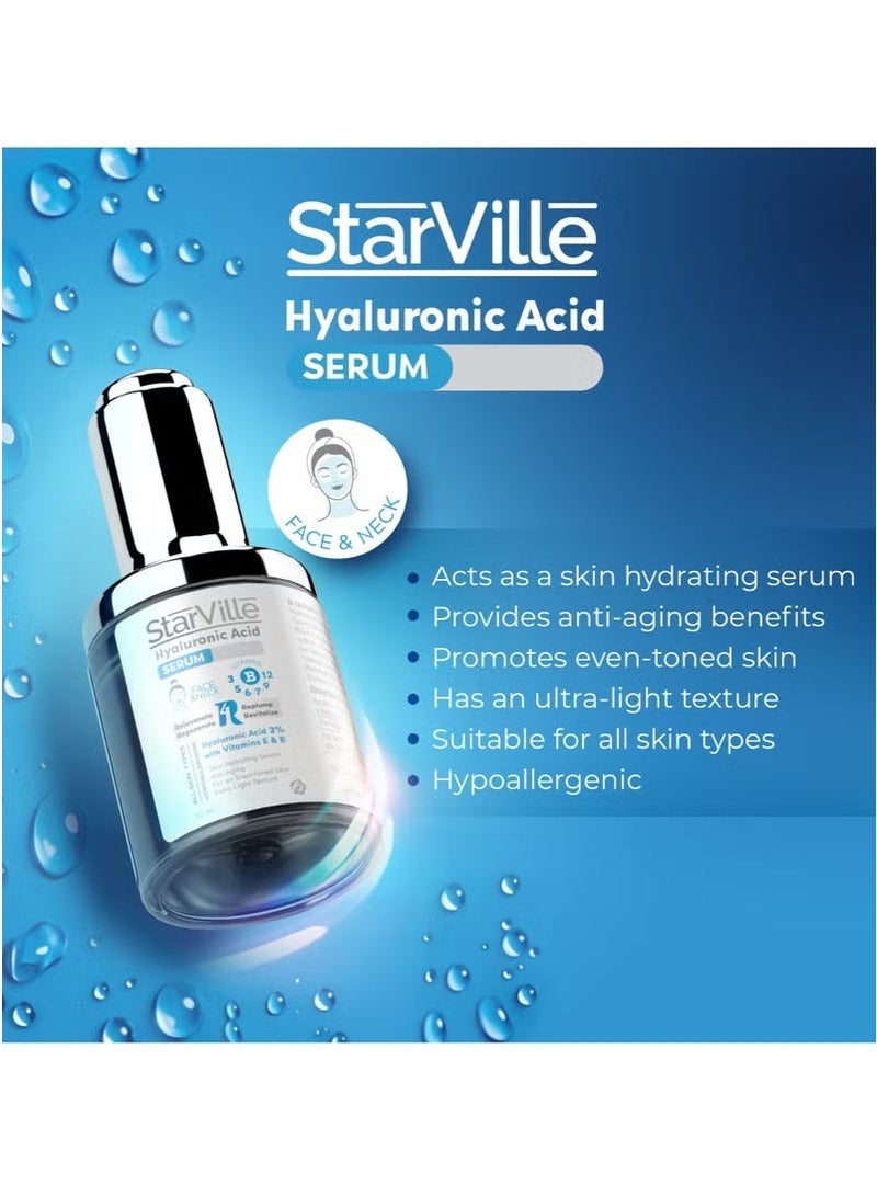 starville Hyaluronic Acid Serum 30ml - Image 1