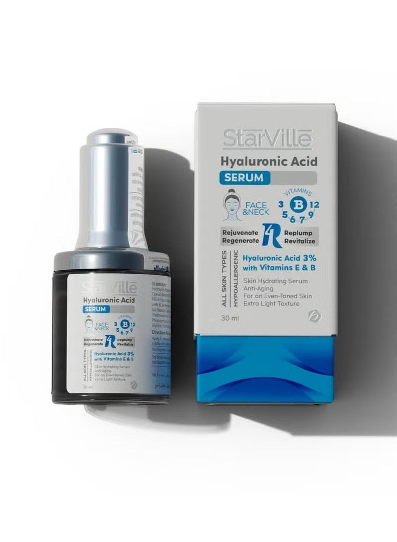 starville Hyaluronic Acid Serum 30ml - Image 4